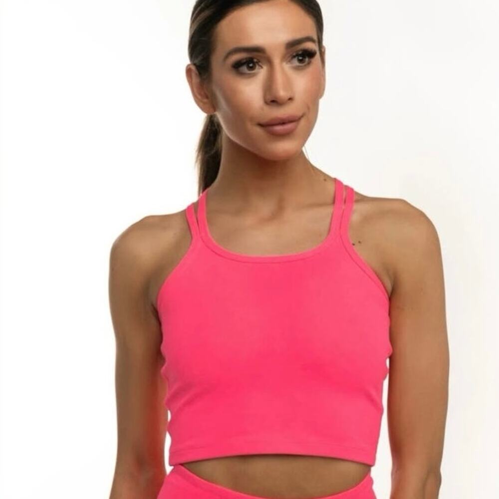 IVL Collective Women's Pink Cami Tank Top Bra size 6